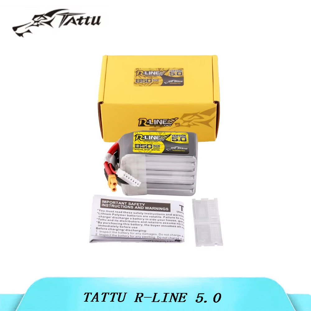Lipo Battery 6S - TATTU R-LINE 5.0 3S 4S 6S