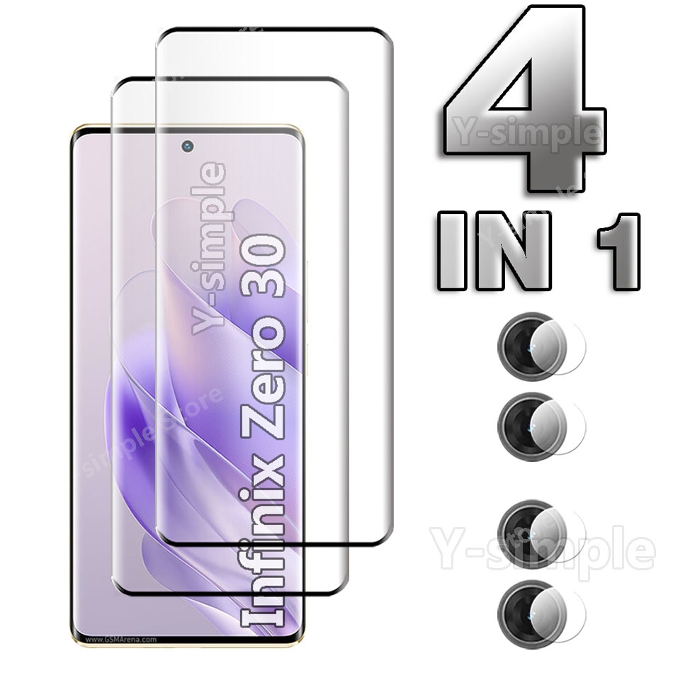 Hd Zero Camera - 4in1 3D-Glas für Infinix Zero 30