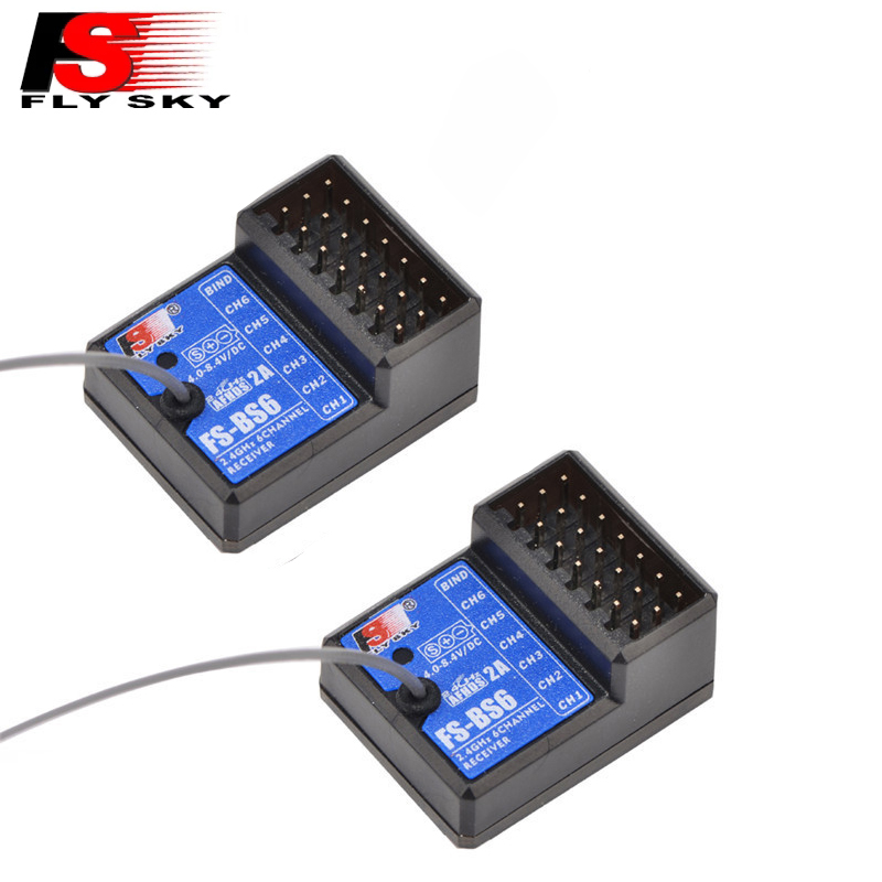 Radio Transmitter 2.4Ghz - NEU 1/2 Stück FlySky FS-BS6 Empfänger