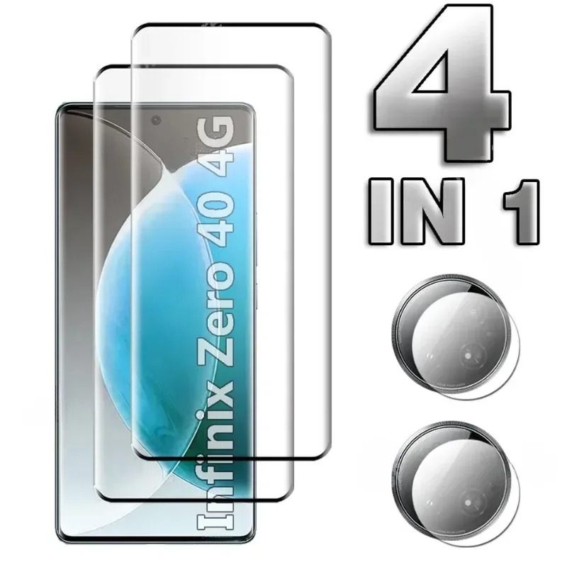 Hd Zero Camera - 4-in-1 3D-Glas für Infinix Zero 40