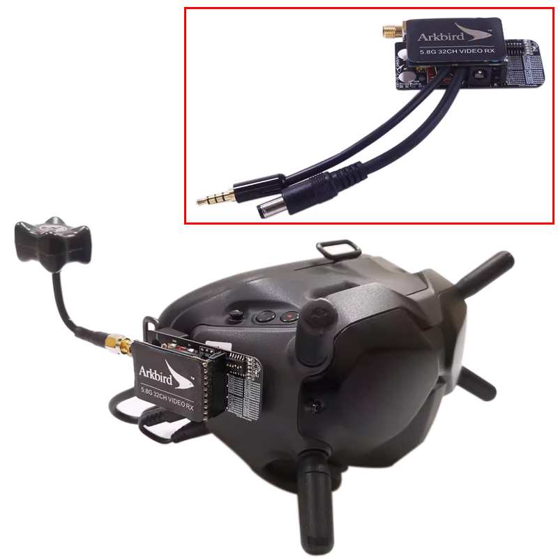 Drone Goggles Dji - 1pcs 7,4-17,6 s arkbird Video brille