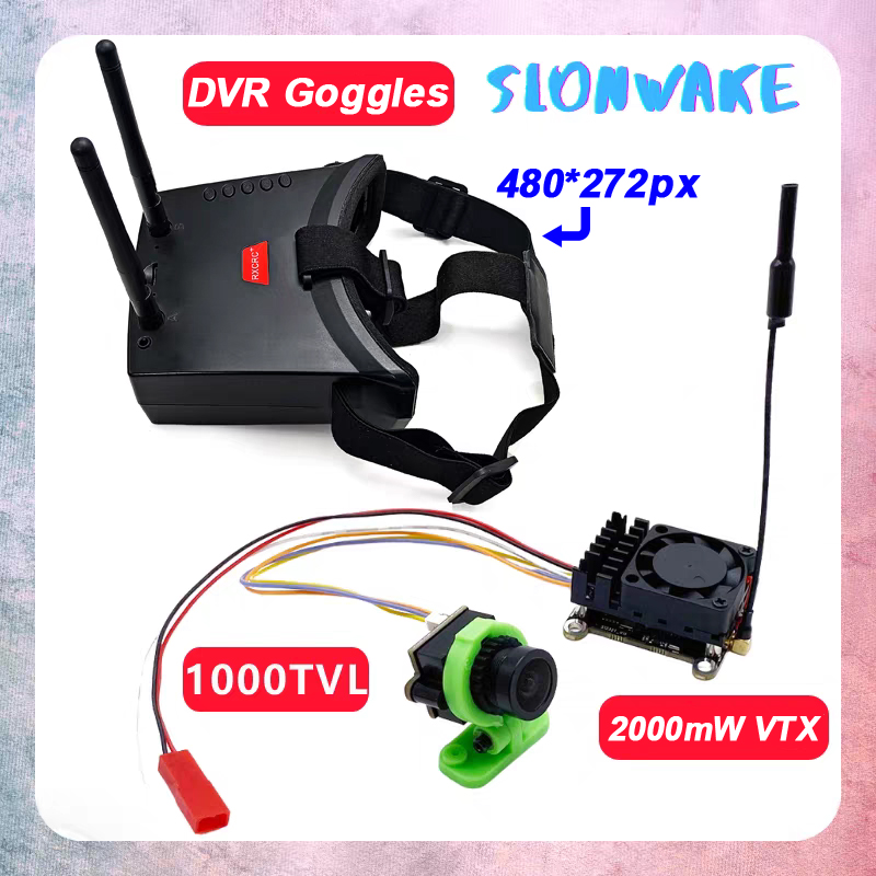 Fpv Goggles - Über 20 km Reichweite, 5,8 GHz,