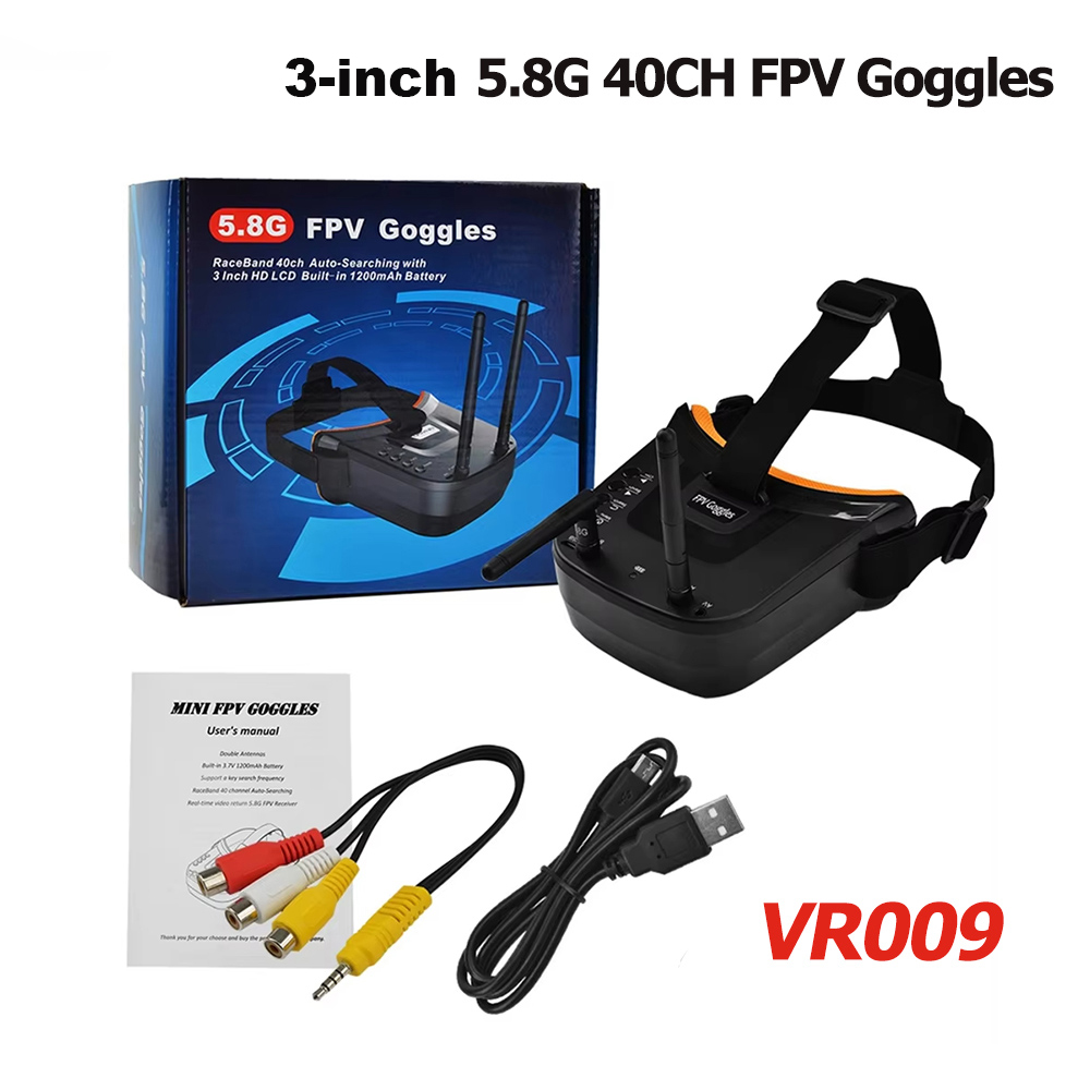 Fpv Goggles - VR009 FPV-Videobrille, 3 Zoll, 480 x