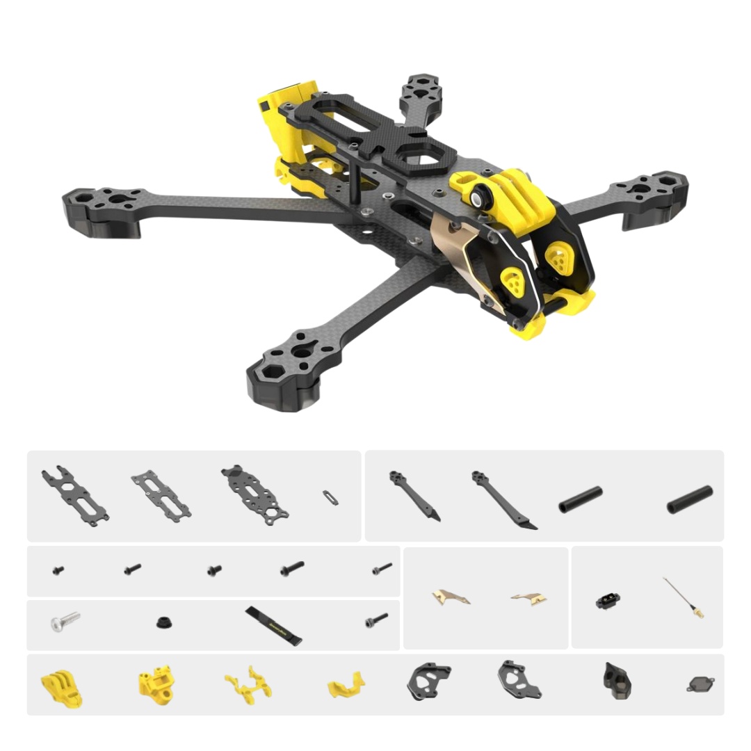 Mario 5 Rahmen-Kit DC / XH-Ver – Carbon Fiber Drone Frame Bewertung und Preis