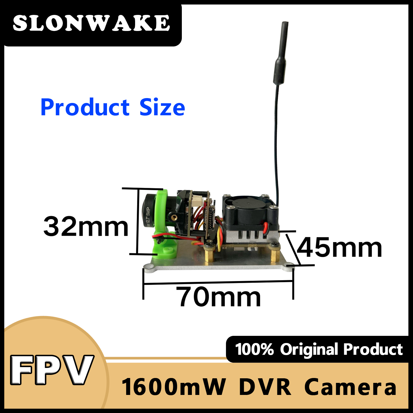 SLONWAKE 5,8G 48CH 200/500/100 – Fpv Camera Bewertung und Preis