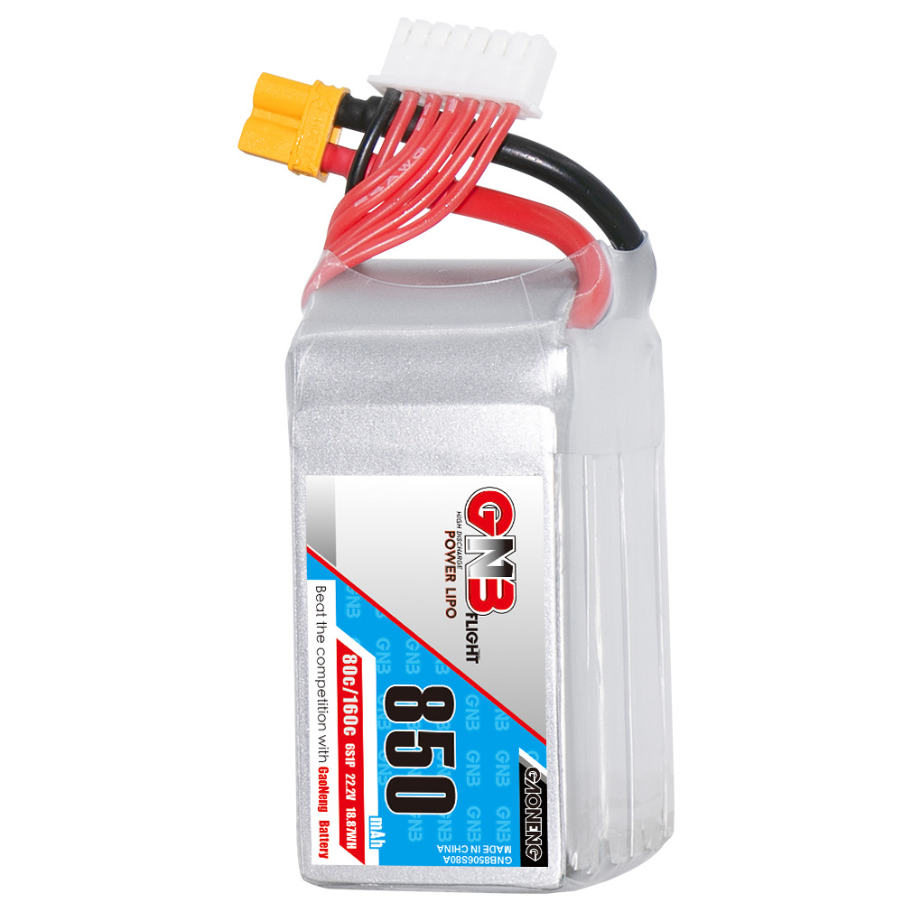 GNB 6S 22,2V 850mAh 80C/160C L – Lipo Battery 6S Bewertung und Preis