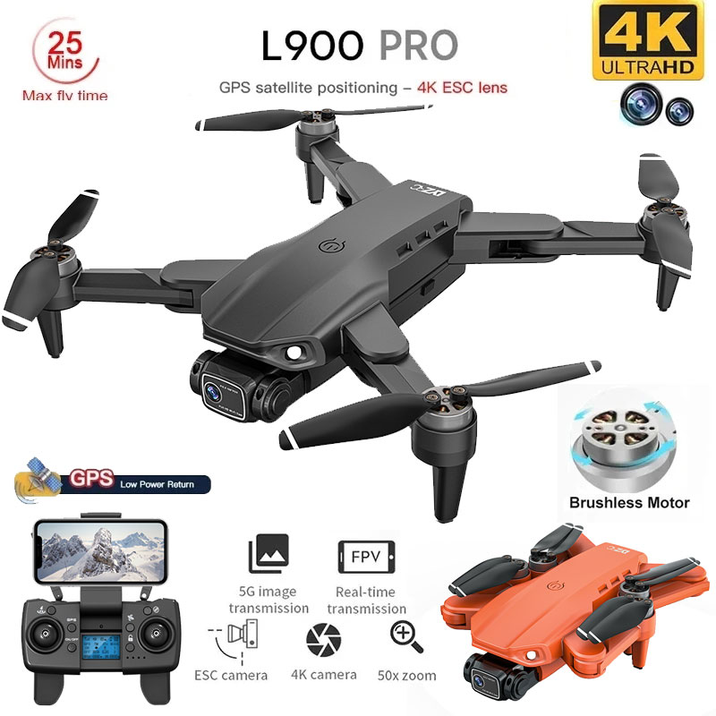 L900 Pro GPS Drone 4K Professi – Brushed Drone Motor Bewertung und Preis