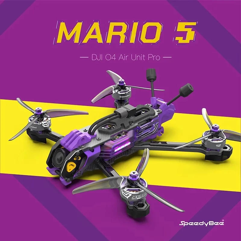 SpeedyBee Mario 5 FPV 5-Zoll-D – Lipo Battery 6S Bewertung und Preis
