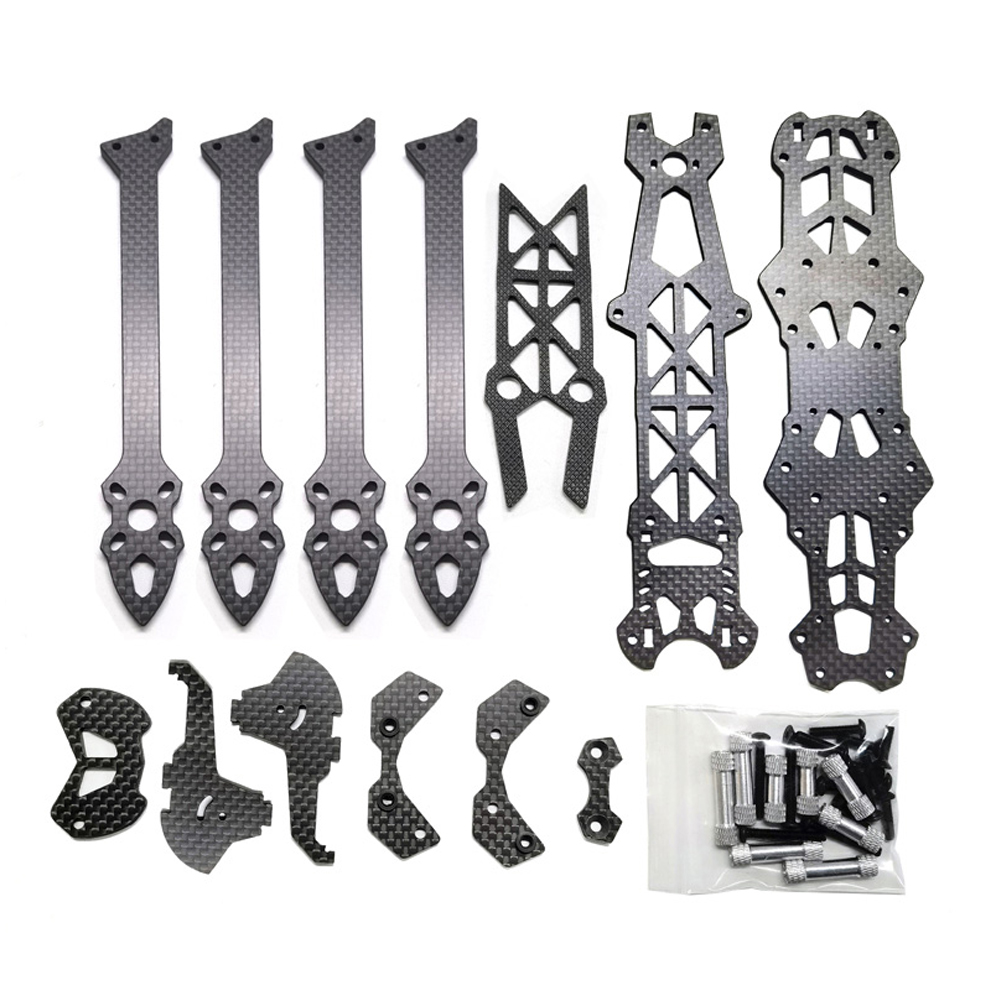 1 stücke mark4 Mark 4 HD 7 Zol – Carbon Fiber Drone Frame Bewertung und Preis