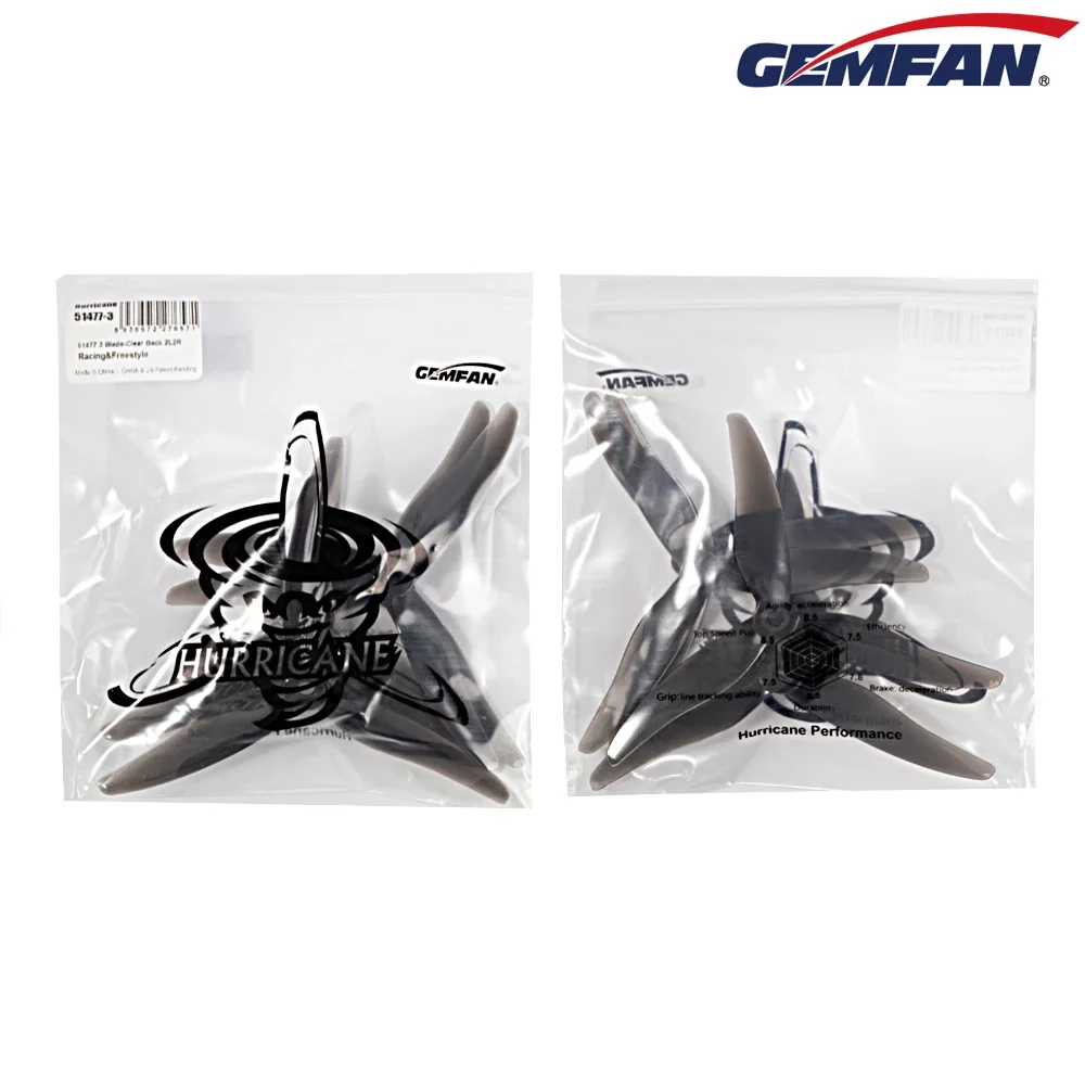 10 Paare (10CW + 10CCW) Gemfan – 5 Inch Propeller Bewertung und Preis
