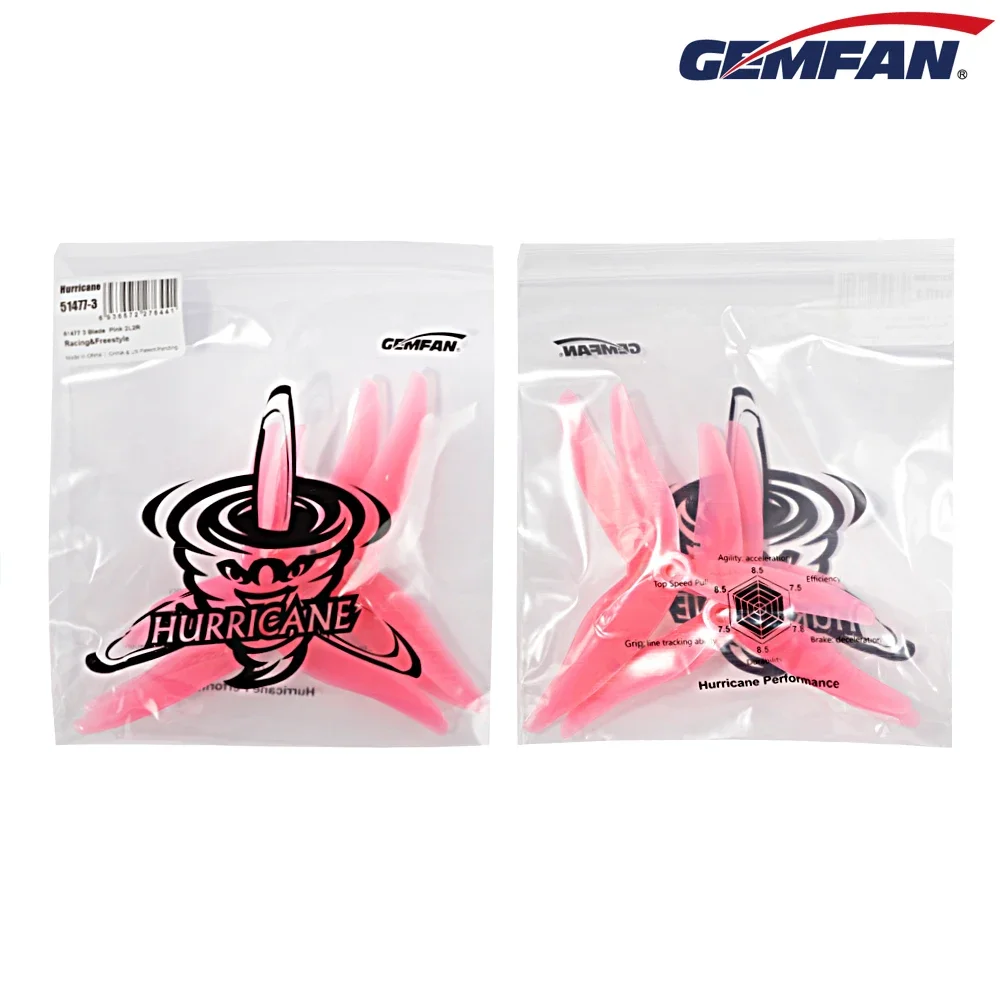 10 Paare (10CW + 10CCW) Gemfan – 5 Inch Propeller Bewertung und Preis