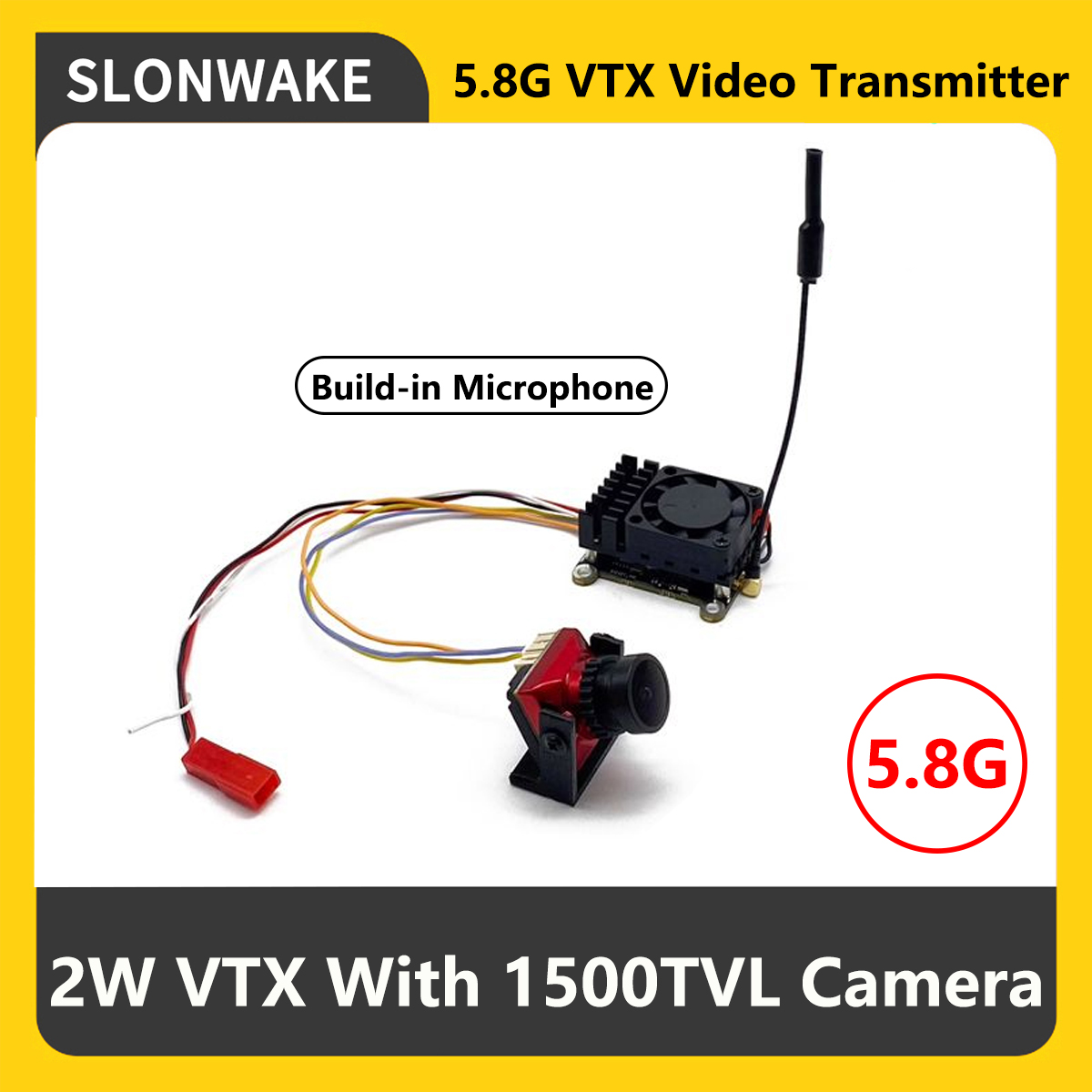 SLONWAKE 5.8G 2000mW FPV VTX S – Fpv Camera Bewertung und Preis