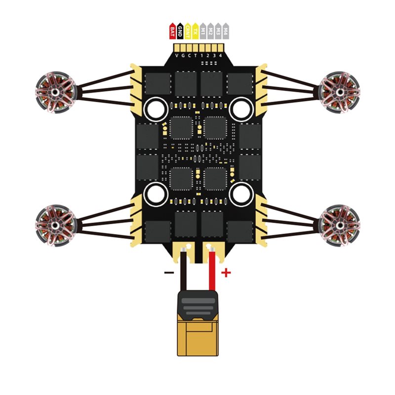 [Aktion] Für RC FPV Drohne 60A – 4 In 1 Esc Bewertung und Preis