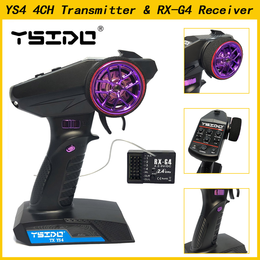 YSIDO YS4 2,4 GHz 4CH Radio Sy – Radio Transmitter 2.4Ghz Bewertung und Preis