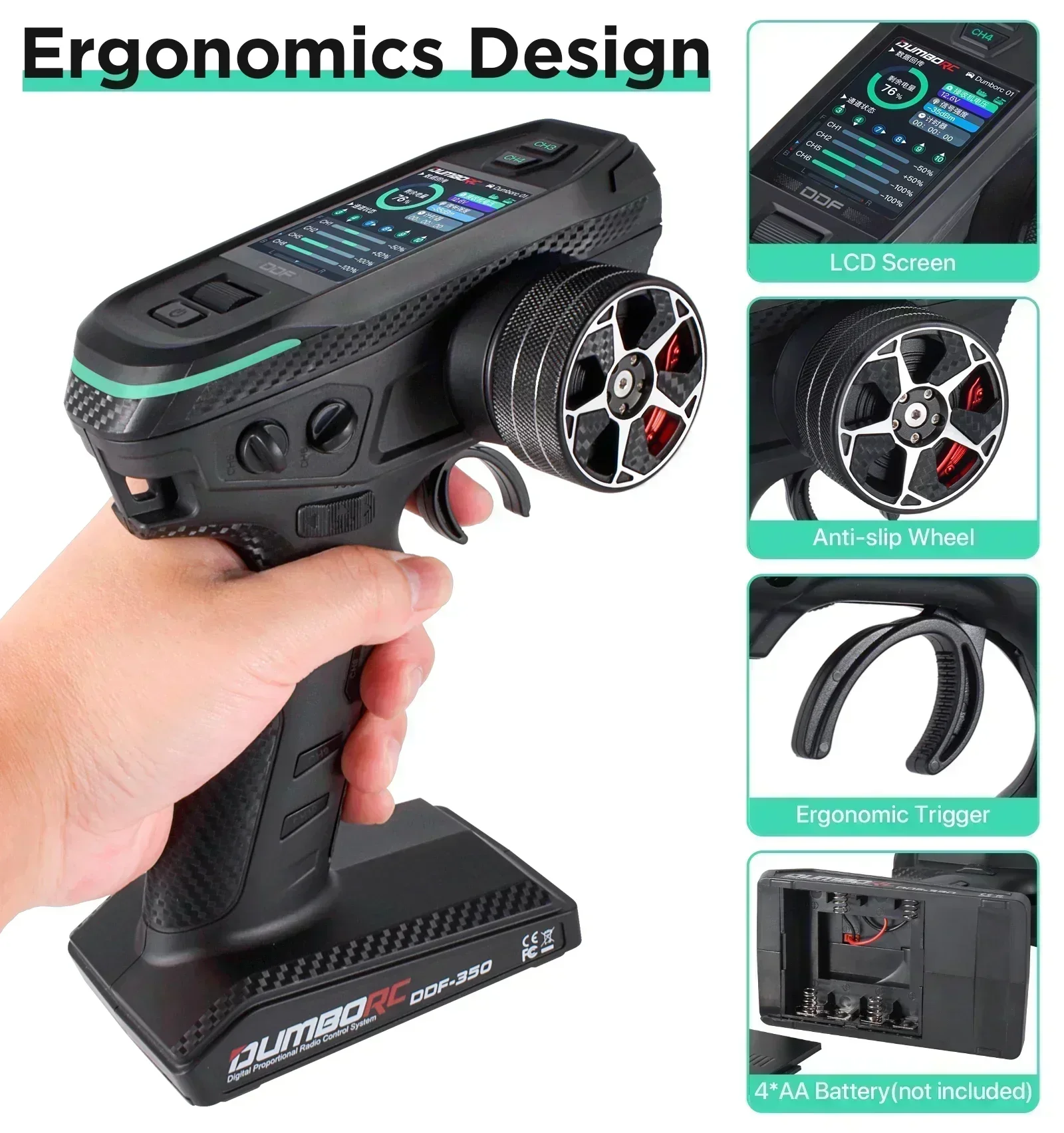 DUMBORC 10CH DDF-350 RC Fernbe – Radio Transmitter 2.4Ghz Bewertung und Preis