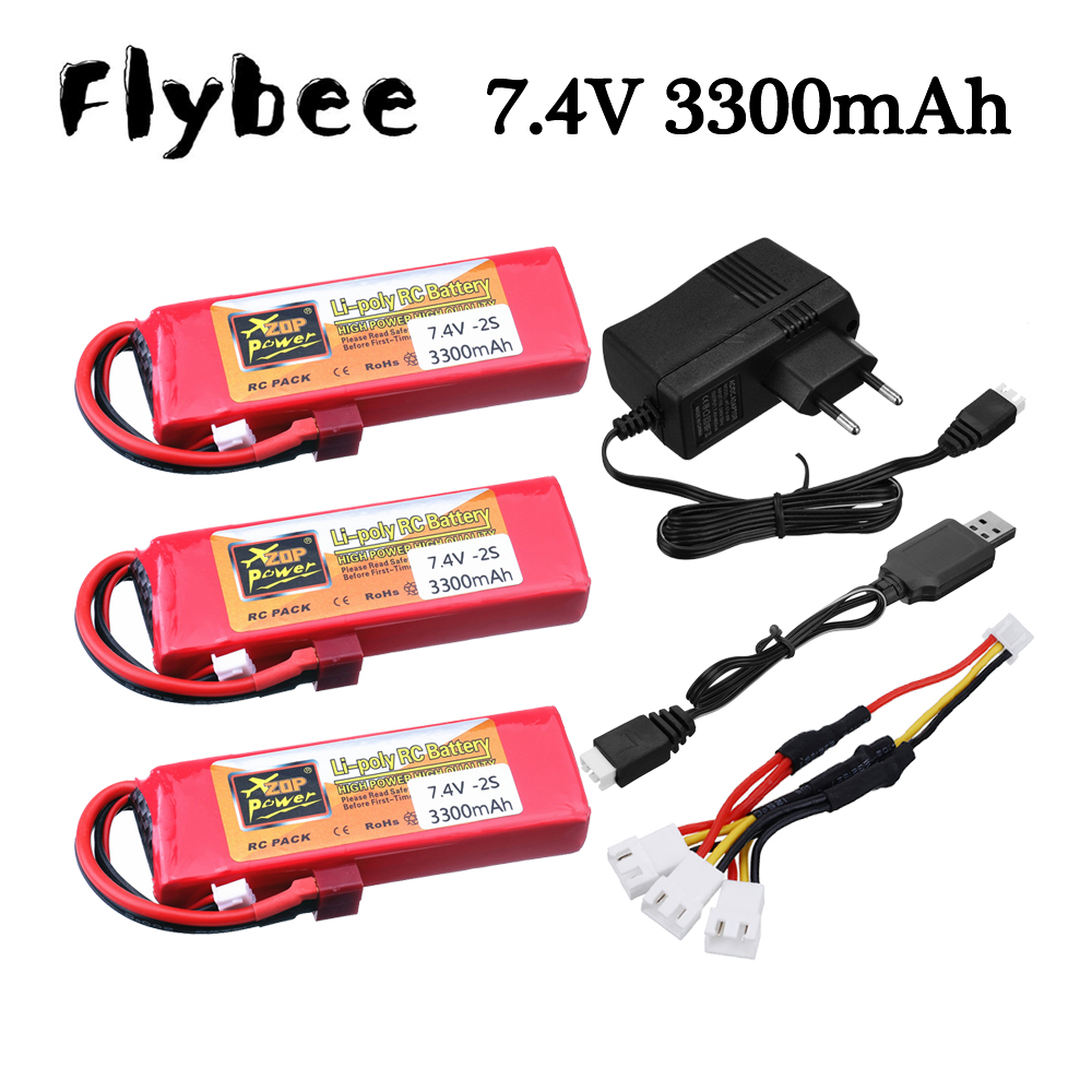 2S 7,4 V 3300 mAh Lipo-Akkulad – Balance Charger Rc Bewertung und Preis