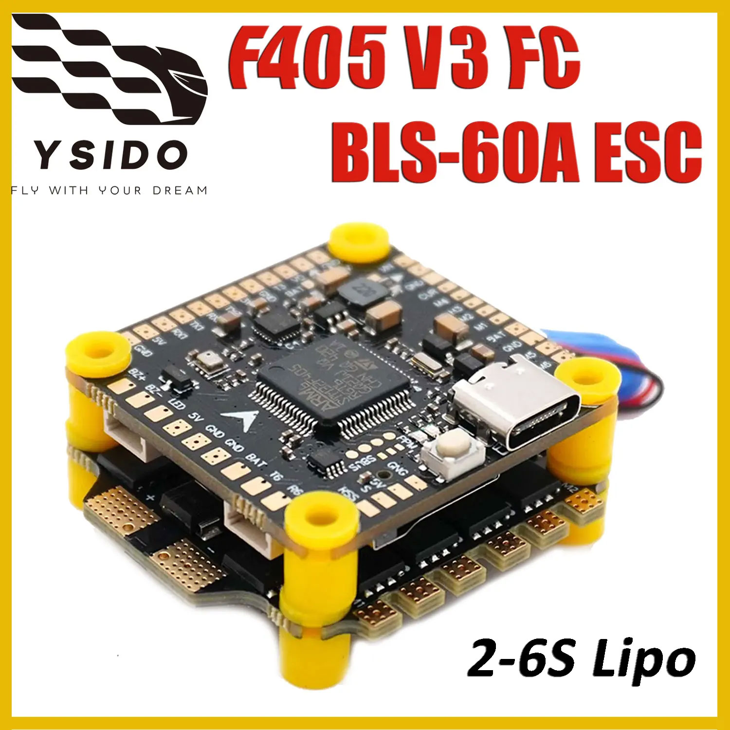 YSIDO F405 V3 Flugcontroller B – F405 Flight Controller Bewertung und Preis