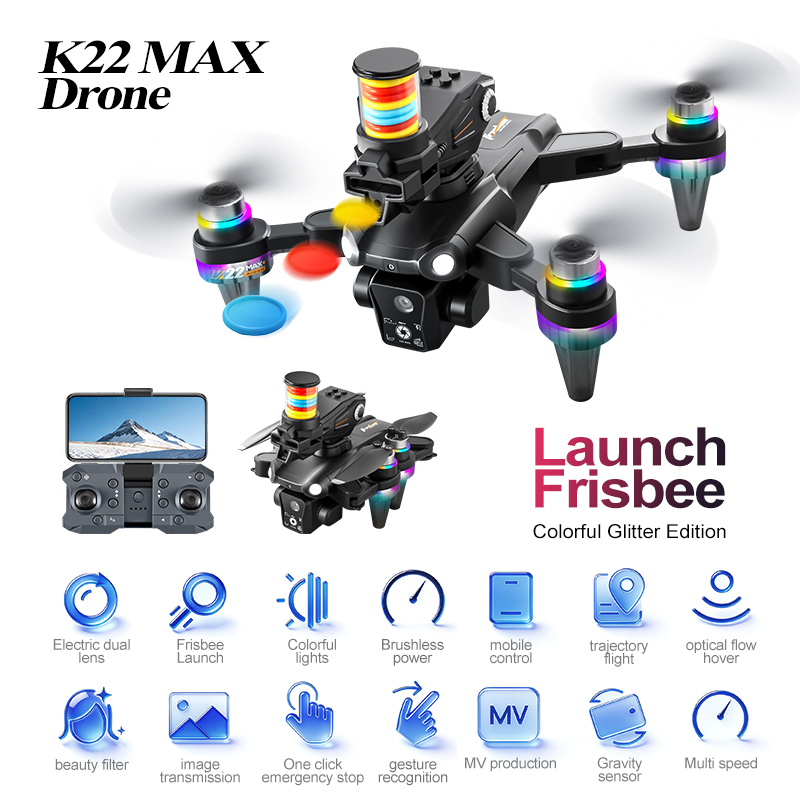 JCMO K22 MAX Frisbee-Launch-Dr – Brushed Drone Motor Bewertung und Preis